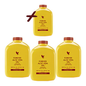 Aloe Plus - Combo 4 Sucos Aloe Vera Gel