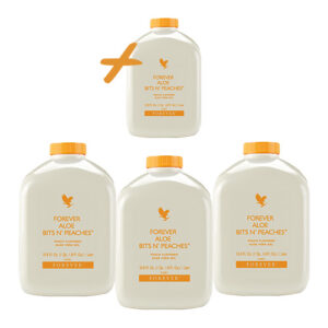 Peach Plus - Forever Aloe Bits n’ Peaches – Suco de Pessego